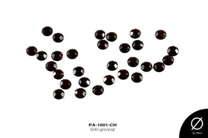 PIEDRA VIDRIO  REF: 10SS 3mm CHOCOLATE 500 grs/pqt