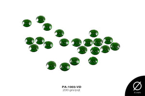 PIEDRA VIDRIO  REF: 16SS 4 mm VERDE 200 grs/pqt