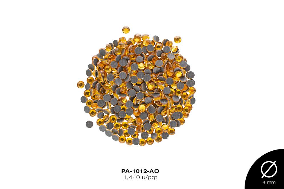 PIEDRA VIDRIO DMC 16SS 4mm AMARILLO 1440 u/pqt