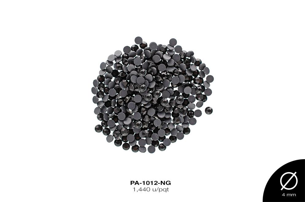 PIEDRA VIDRIO DMC 16SS 4mm NEGRO 1440 u/pqt