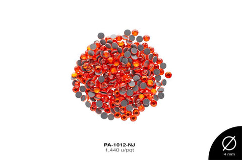 PIEDRA VIDRIO DMC 16SS 4mm NARANJA 1440 u/pqt