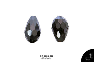 PIEDRA VIDRIO GOTA AB 8X12mm OXFORD 60 u/sarta