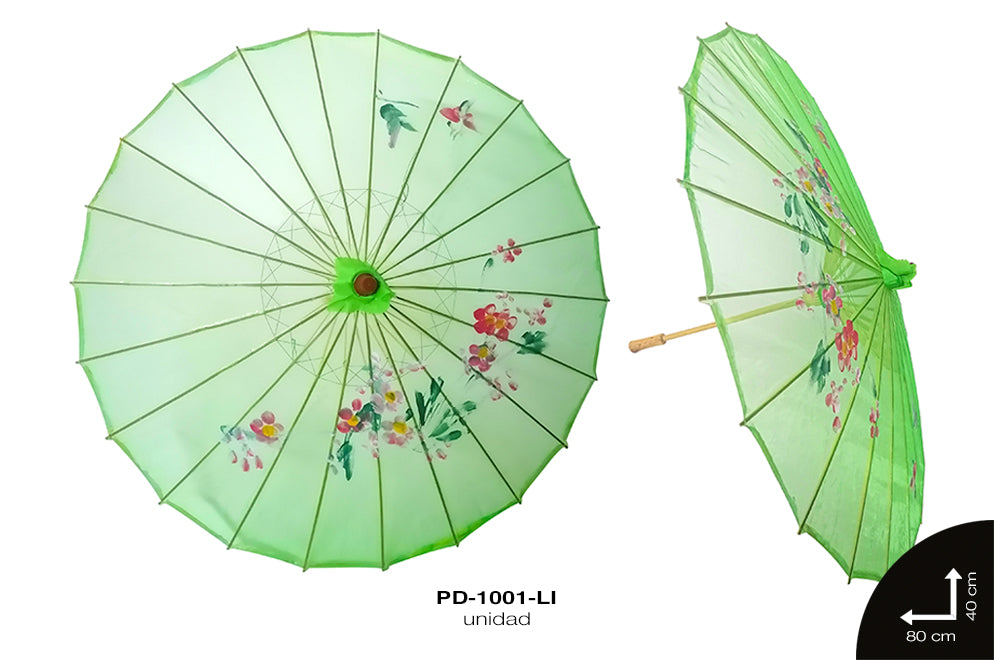 SOMBRILLA CHINA REF: 40cm LIMON unidad