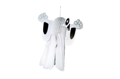 ADORNO HALLOWEEN FANTASMA 38cm REFERENCIA: 8072-4 BLANCO unidad