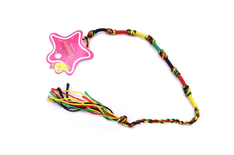 PULSERA NUDO BARRIL REF: 7N MULTICOLOR 12 u/pqt