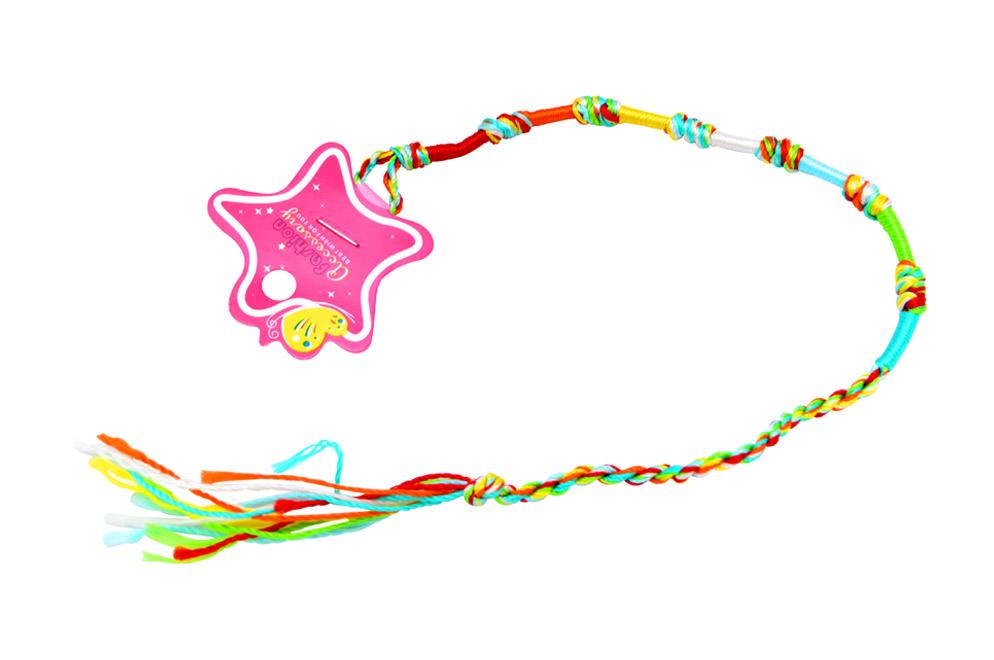 PULSERA NUDO BARRIL REF: 7N MULTICOLOR 12 u/pqt