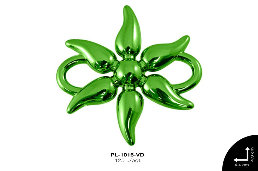 SEP METZDO FLOR 44mm REF: AK-165 VERDE 125 u/pqt(lb)