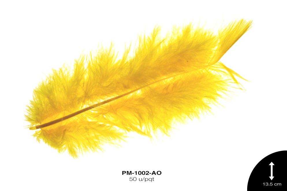 PLUMA REF: 2 AMARILLO 50 u/pqt