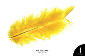 PLUMA REF: 2 AMARILLO 50 u/pqt