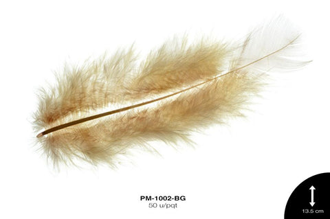 PLUMA REF: 2 BEIGE 50 u/pqt