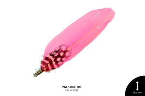 PLUMA HERRAJE ROSA 50 u/pqt