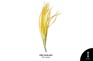 PLUMA HERRAJE CAB REF: 8cm AMARILLO 50 u/pqt