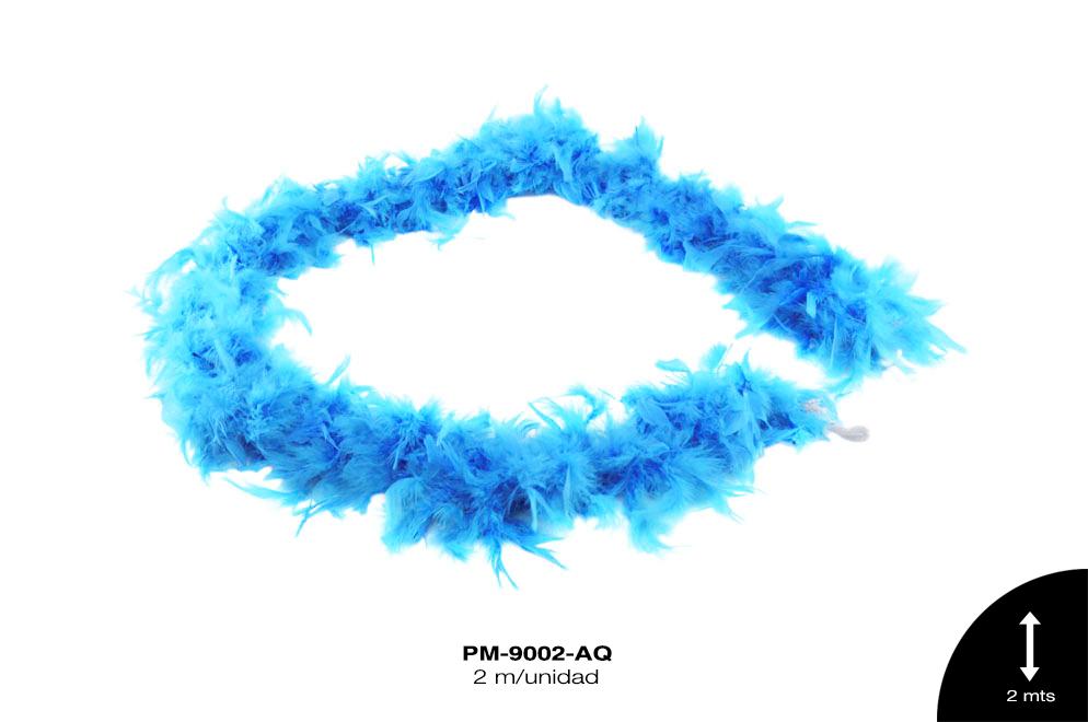 PLUMA BOA REF: 60g AQUA 2m/pz