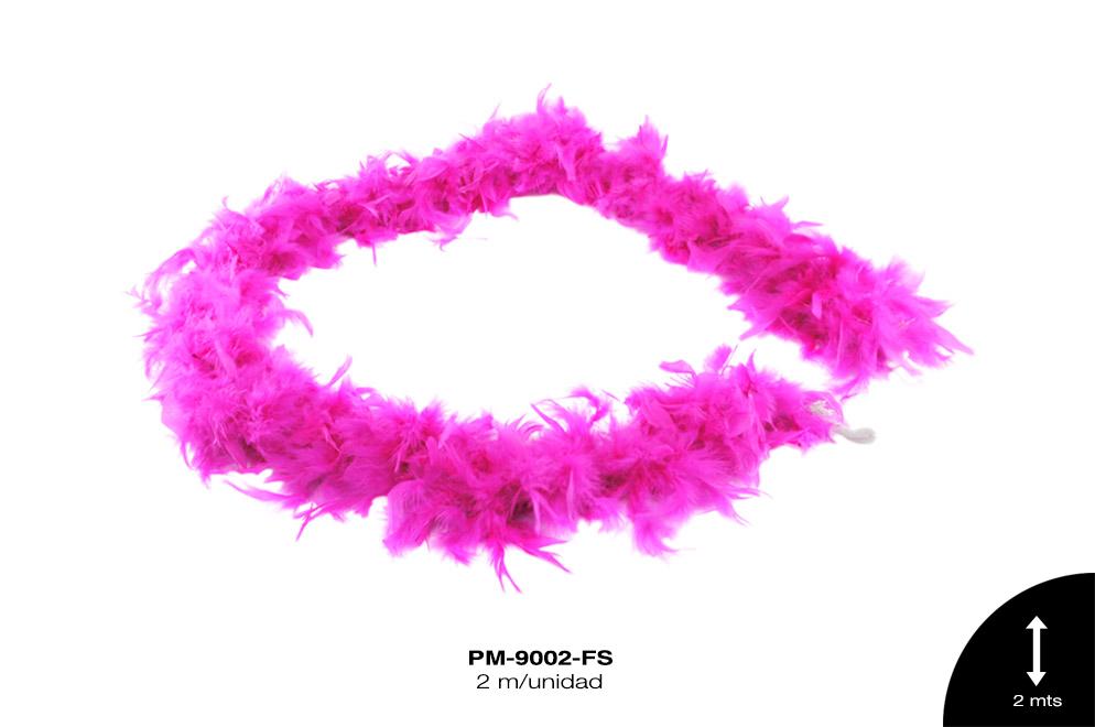 PLUMA BOA REF: 60g FUCSIA 2m/pz