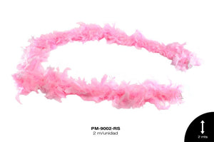 PLUMA BOA REF: 60g ROSA 2m/pz