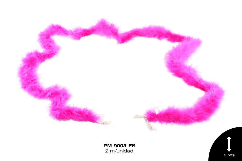 PLUMA MARABU REF: 22g FUCSIA 2m/pz