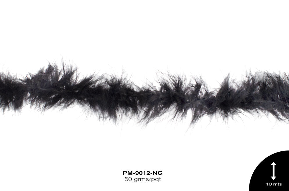 PLUMA MARABU REF: 46 NEGRO 50 GR/PQT