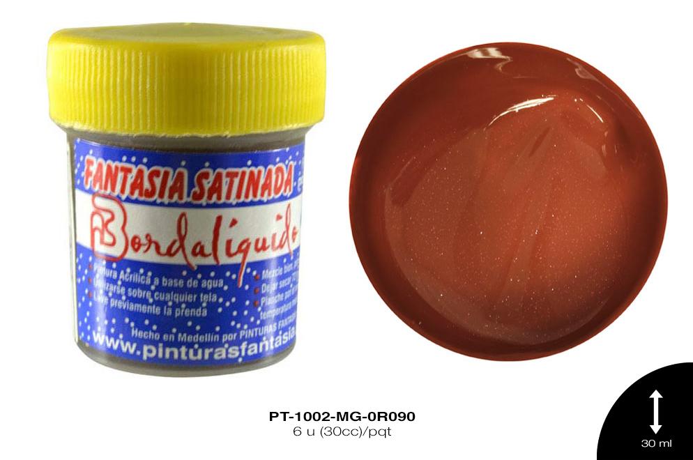 PINTURA FANTASIA SATINADA MAGENTA 6 u(30cc)/pqt