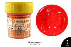 PINTURA PIEL DE DURAZNO ROJO PRIMARIO 6 u(30cc)/pqt