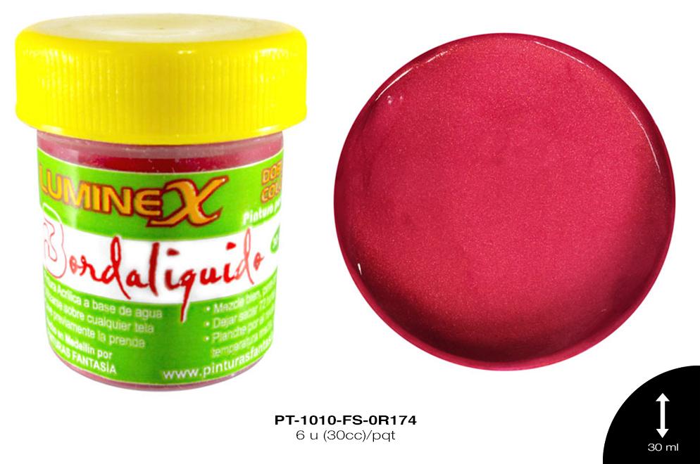 PINTURA LUMINEX CONFITE 6 u(30cc)/pqt