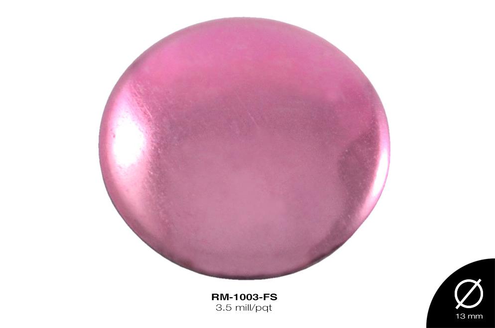 TACHE  PLANO CIRCULAR PLANCHA REF:13 mm  FUCSIA 3.5 mill/pqt