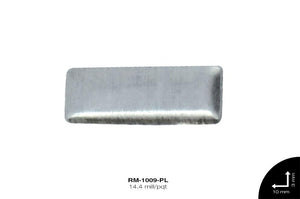 TACHE PLANO RECT PLANCHA REF:26(3X10) mm  PLATA 14.4 mill/pq