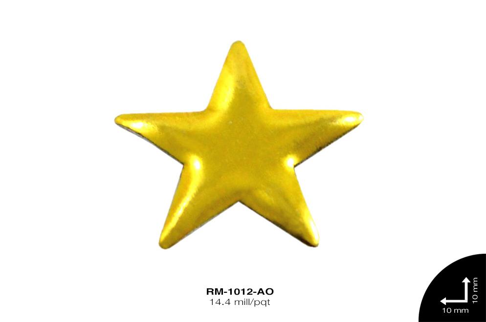 TACHE PLANO ESTRELLA PLANCHA REF:E 10X10 AMARILLO 14.4 mill/