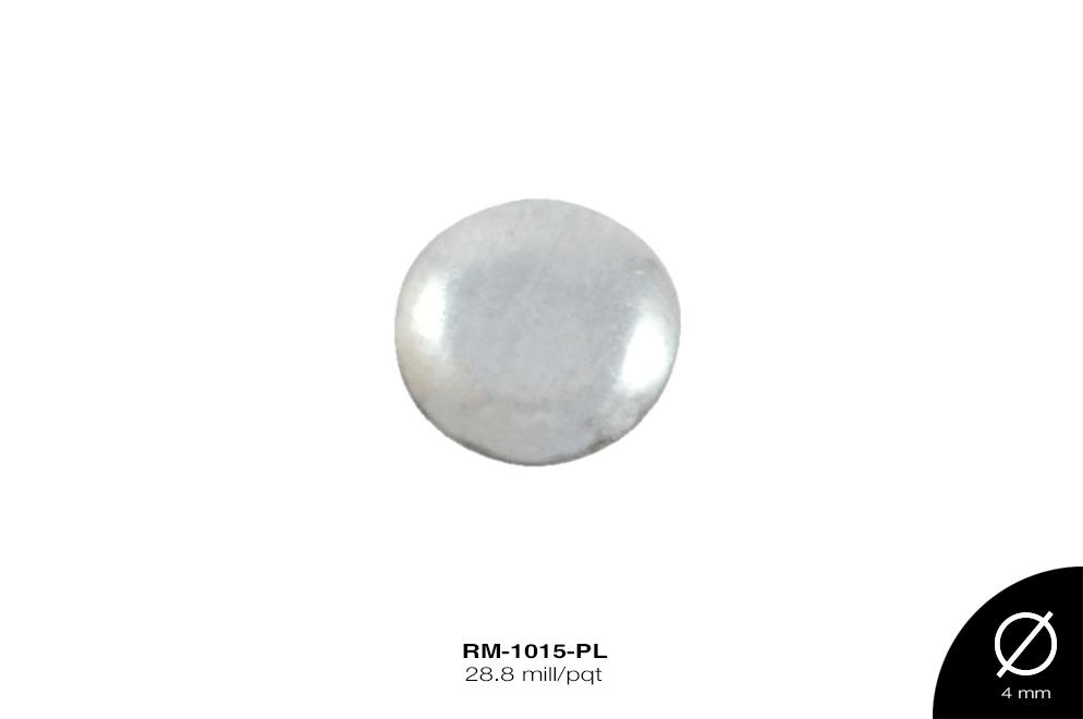 TACHE PLANO CIRCULAR PLANCHA REF:4 mm PLATA 28.8 mill/pqt