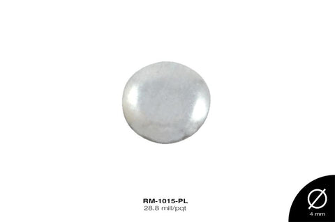 TACHE PLANO CIRCULAR PLANCHA REF:4 mm PLATA 28.8 mill/pqt