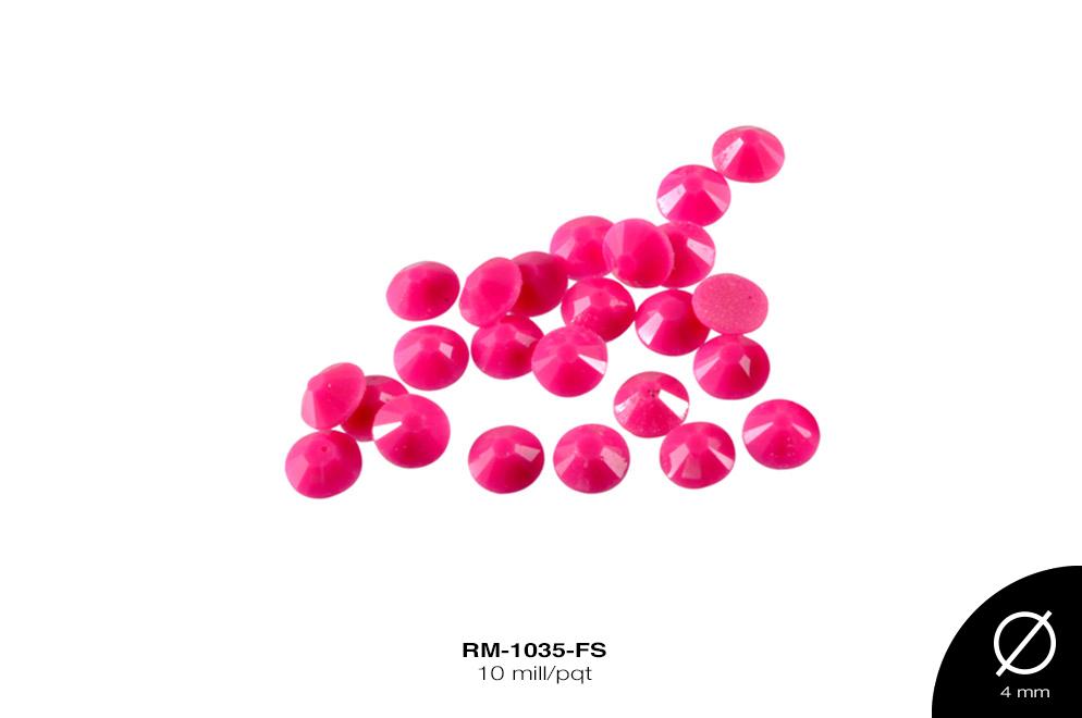 TACHE PLAST ADHES DIAMANTADO NEON REF:16SS FUCSIA 10 mill/pq