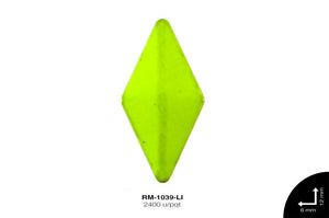 TACHE PLANCHA NEON ROMBO REF: 6X12mm LIMON 2400 u/pqt