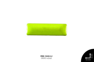 TACHE PLANCHA NEON PALITO REF: 3X10mm LIMON 3600 u/pqt