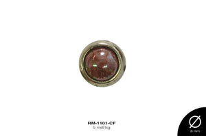 TACHE CIRCULAR LATON PERLA REF:8 mm  CAFÉ 5 mill/kg