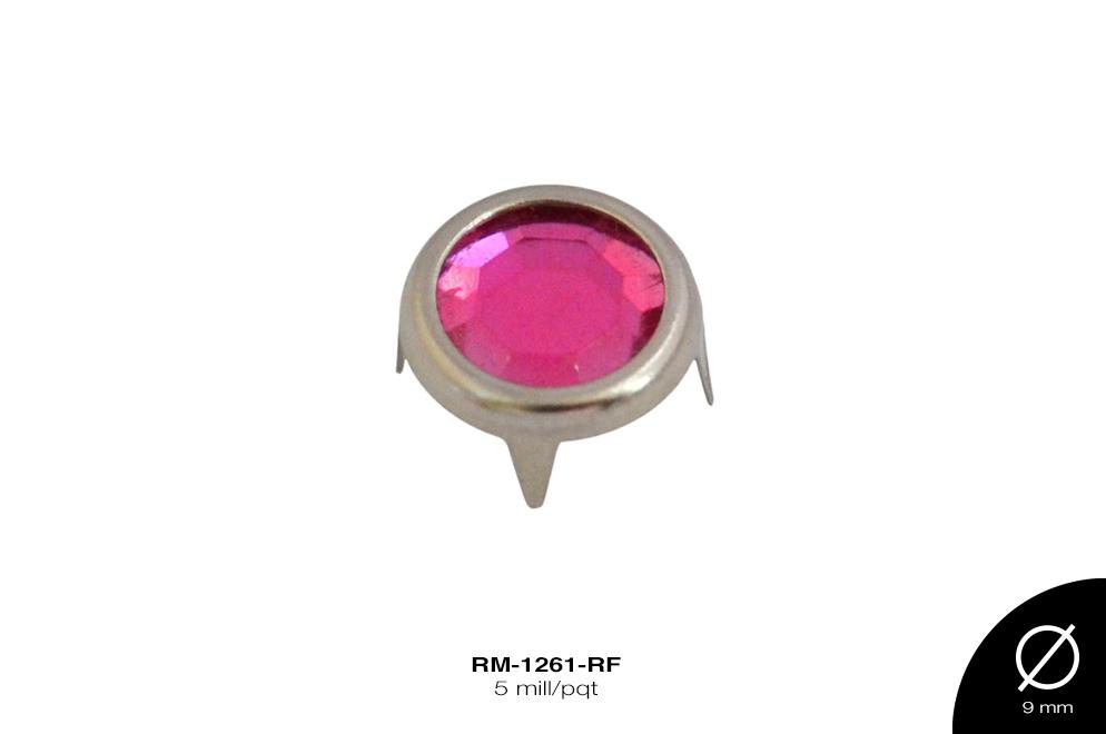 TACHE PIEDRA HIERRO NIQUEL REF: N°40 ROSA FUERTE 5 mill/pqt