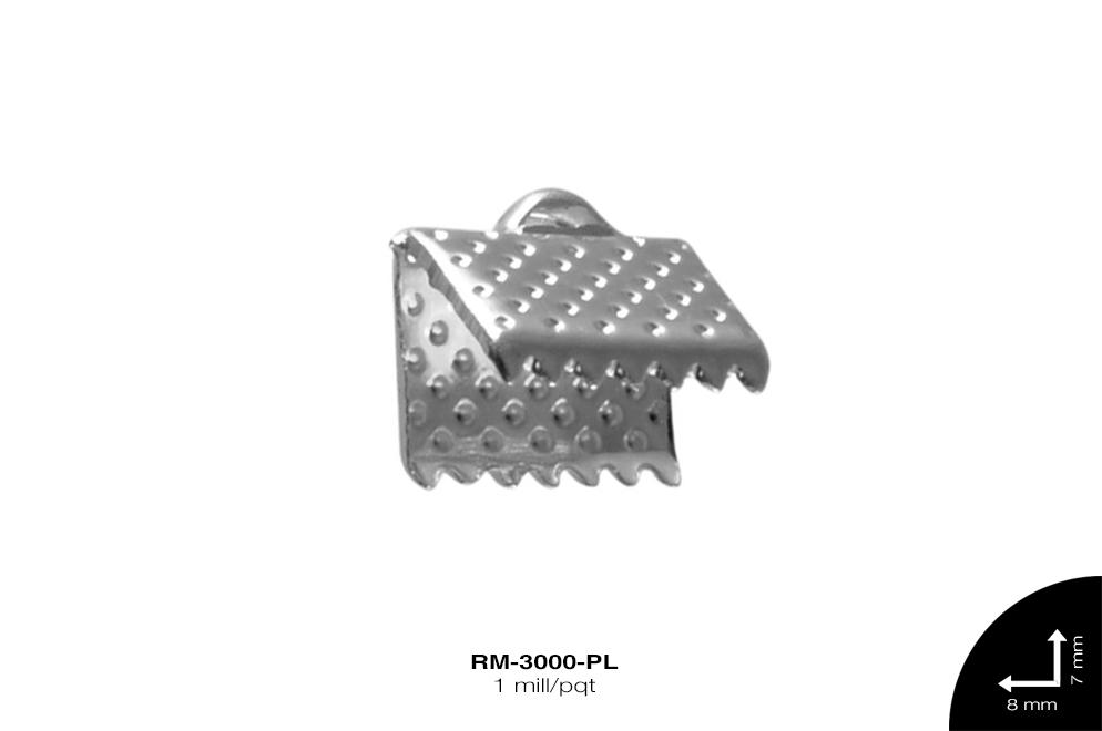 TERMINAL MALETA 10mm REFERENCIA: QX-364 PLATA 1 mill/pqt