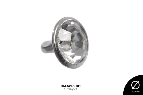 REMACHE PIEDRA HIERRO NQ REF: 10mm CRISTAL 1 mill/pqt